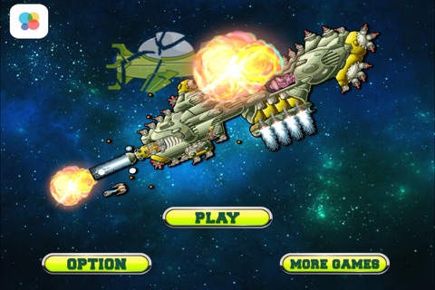 Alien Spaceship Attack - Zero Gravity Wars Laser Cannon Space Battlefront Game screenshot 2