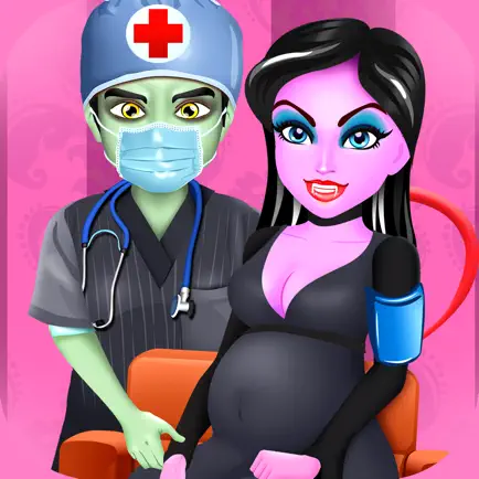 Mommy's Monster Pet Newborn Baby Doctor Salon - my new born spa care games! Cheats