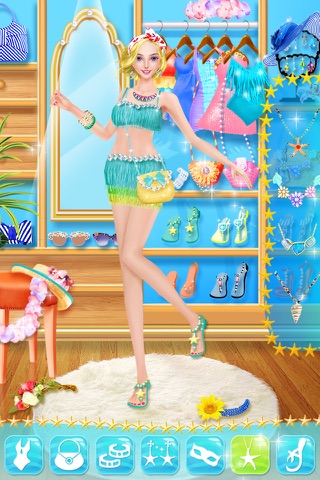 Seaside Beach Salon: Dress Up for the Weekend Girls! screenshot 3