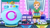 Baby Juliet Washing Clothes Captura de tela 2