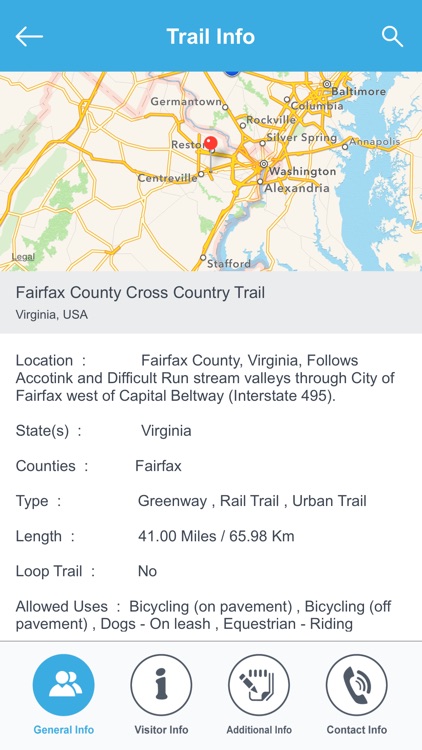 Virginia National Recreation Trails