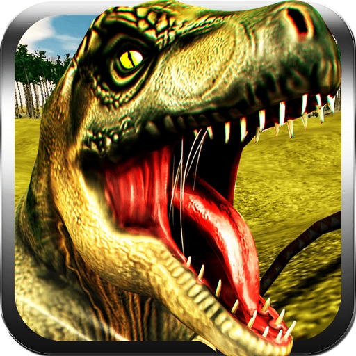 Hungry Monster Dinosaur at Jurassic Craft : Dino’s African Park Safari Hunting Season