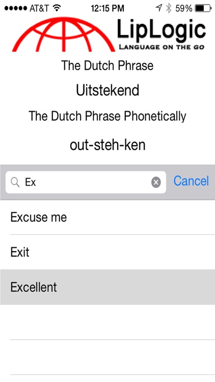 LipLogic Dutch Words and Phrases