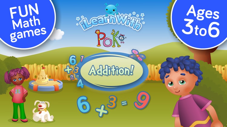 Counting and Addition ! Math and Numbers educational games for kids in Preschool and Kindergarten by i Learn With screenshot-0