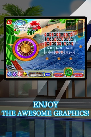 Casino Paradise Resort Roulette - Mobile Fortune Wheel Spin screenshot 4
