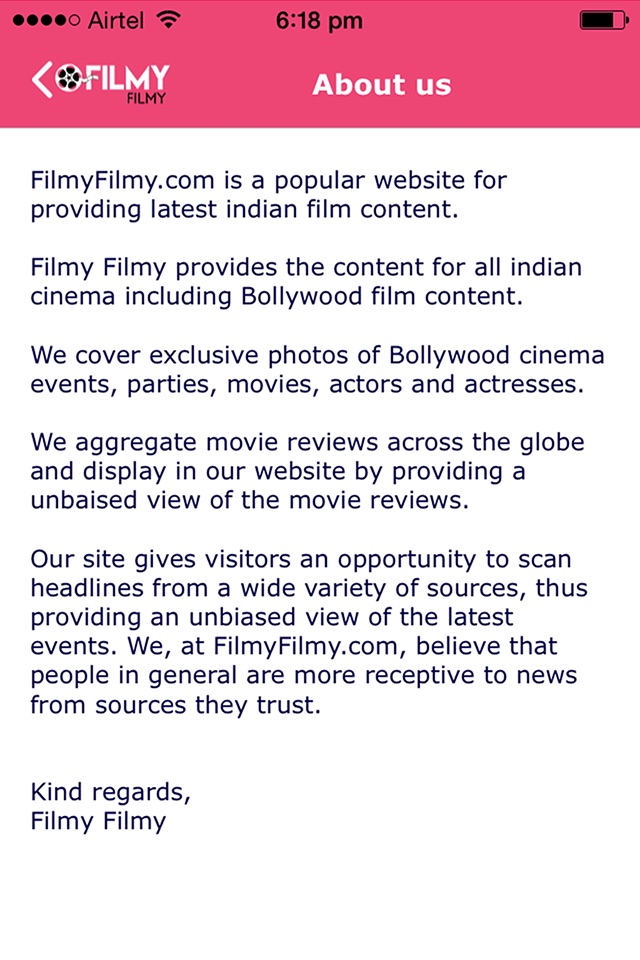 Filmy Filmy screenshot 2