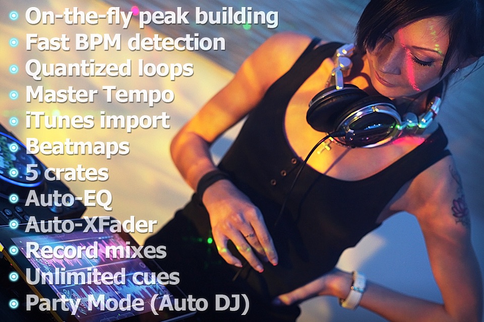 Touch DJ™ Evolution - Visual Mixing, Key Lock, AutoSync screenshot 4