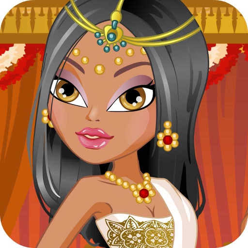 Indian Bride Dress Up Icon
