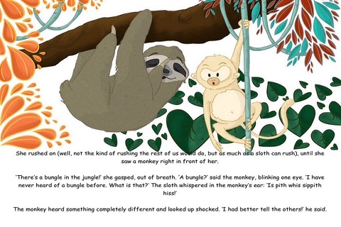 Bungle in the Jungle - A read along interactive Story for Children by Kenneth Stevens screenshot 4