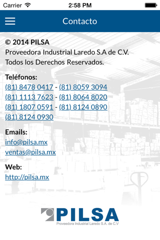 Industrias Miller screenshot 4