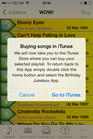 Birthday Jukebox screenshot 4