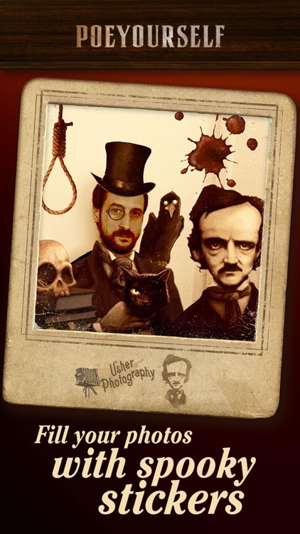 Poe Yourself - Take a photo and enjoy macabre!