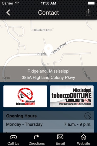 Mississippi Tobacco Quitline screenshot 2