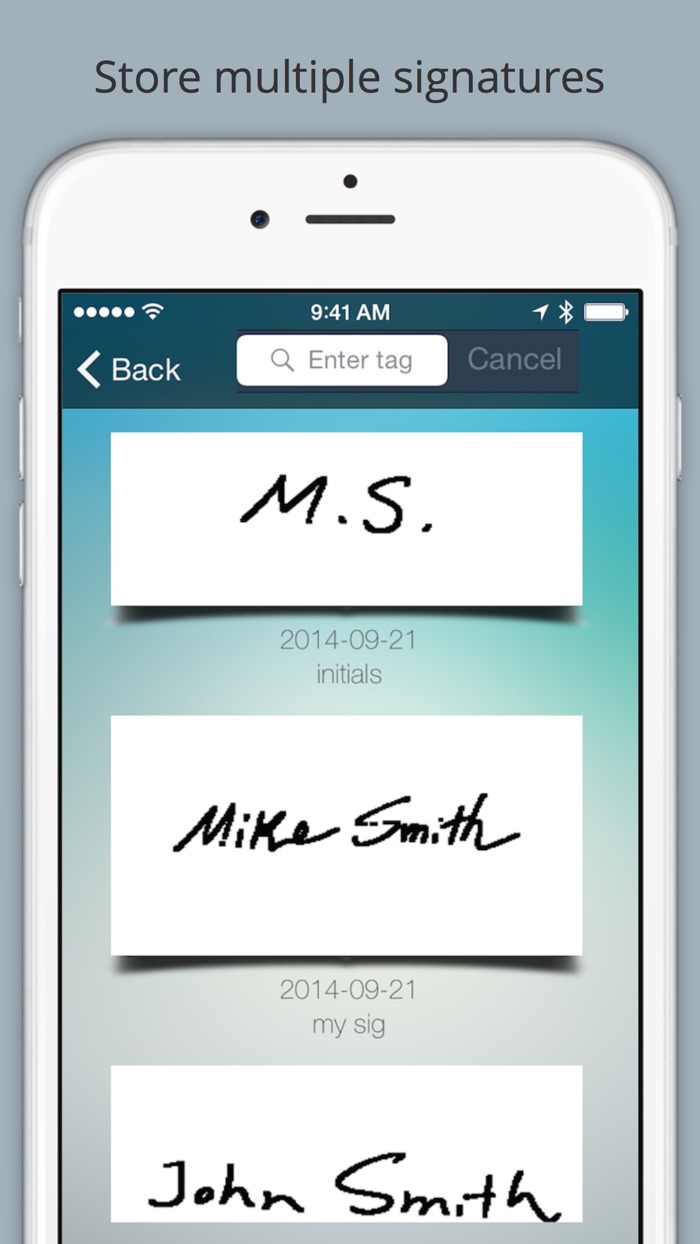 SignHere Pro Use Camera to Sign Documents