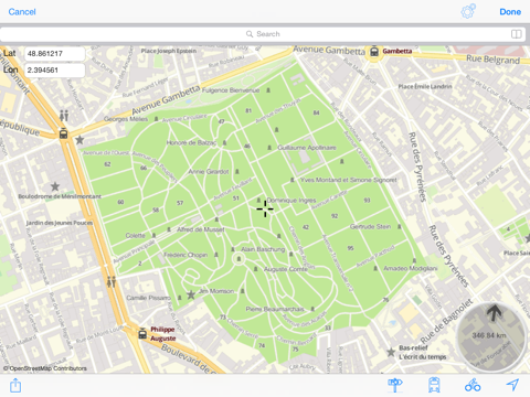 Cimetière du Père Lachaise : carte interactive Cimetière du Père Lachaise : carte interactive