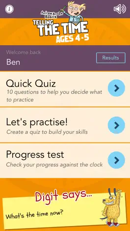 Game screenshot Telling the Time Ages 4-5: Andrew Brodie Basics mod apk