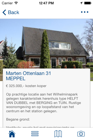 Van Dorsten makelaars Meppel screenshot 2