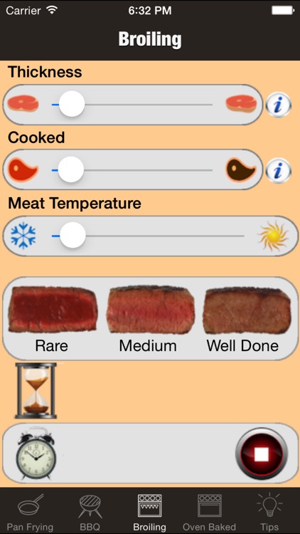 perfect steak timer: bbq, grill, fry and broiling screenshot-3