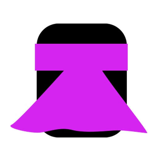 Purple Stick Ninja - Impossible Avoid Games icon