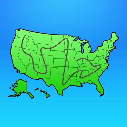 Road Trip US Edition iOS App