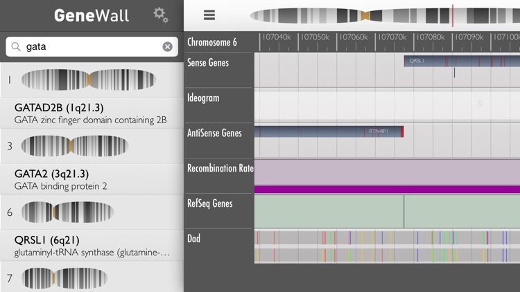 GeneWall Genome Browser