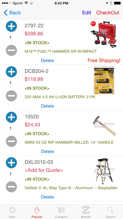 Lee's Tools Catalog Shopping