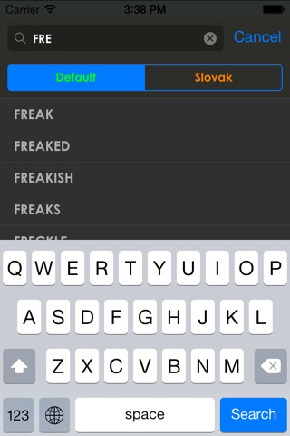 Slovak Dictionary screenshot 4