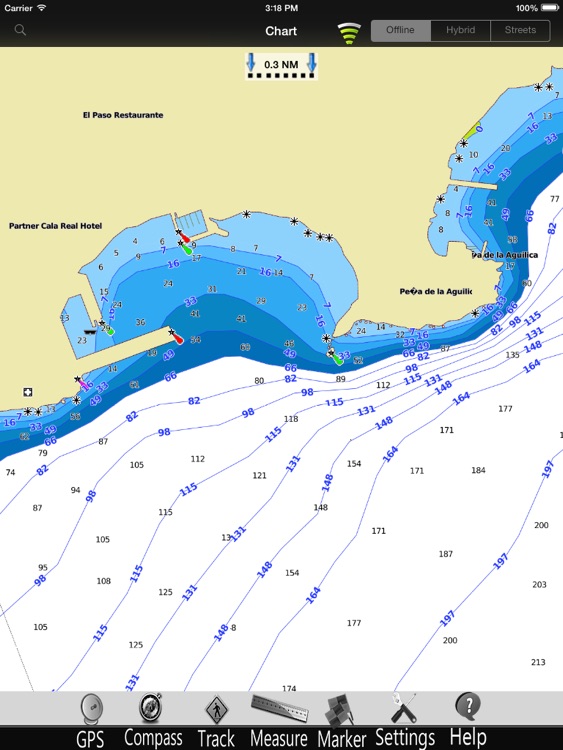 Murcia GPS Nautical Charts Pro