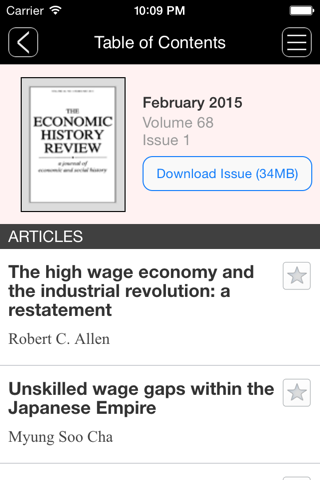 The Economic History Review screenshot 3