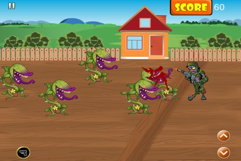 Mad Zombie Sniper - Shoot The Evil Plants FREE screenshot 3
