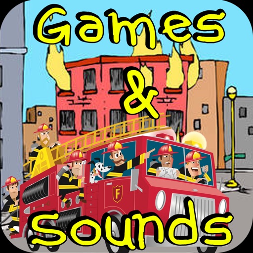 Fire Truck Games for Little Boys iOS App
