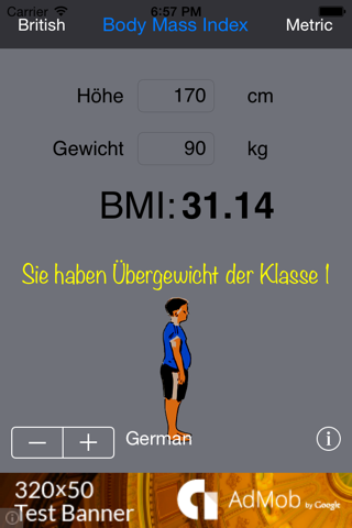 BMI Calci screenshot 2