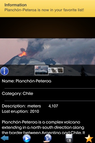 Volcanos Info+ screenshot 2