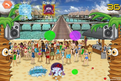 Space Hoppers Bubble Beach Party screenshot 4