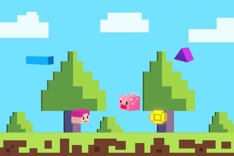 Squarey Bounce - Bouncy Genius Game screenshot 2