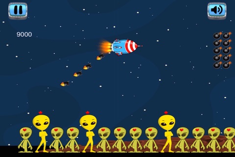 SPACESHIP ALIEN ENEMY COMBAT - EXTREME BOMB ATTACK MADNESS screenshot 2