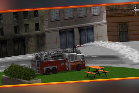 3D Fire Truck Simulator - a real rescue fire truck driving and parking simulation game screenshot 3