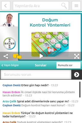 Kadin Sagligi TV iPad screenshot 4