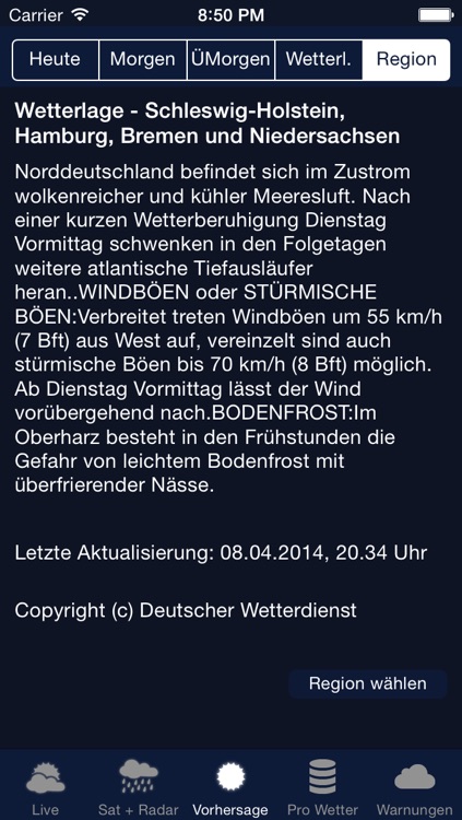 Das Wetter in Deutschland screenshot-3
