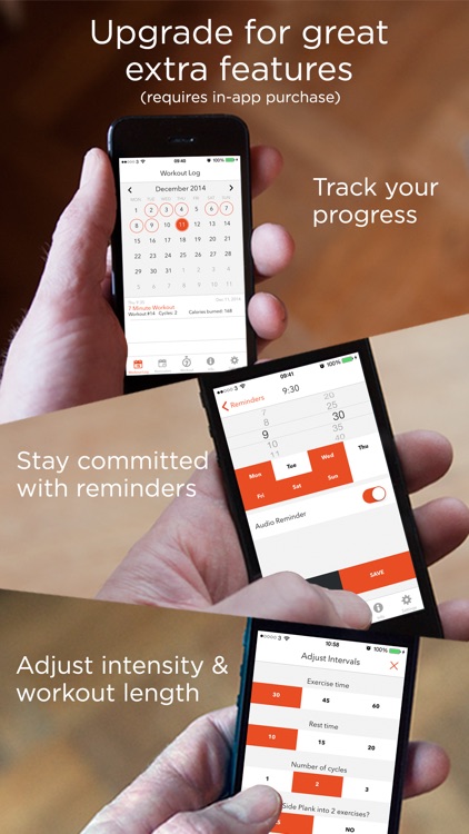 The 7 Minute Workout - Get fit quick with high intensity interval training screenshot-4