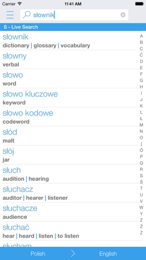 Free Polish English Dictionary and Translator (Słownik polsk(圖1)-速報App