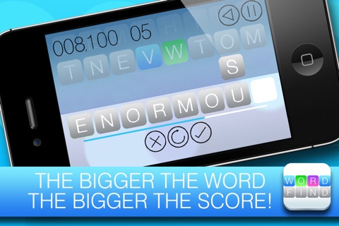 Word Find - Use the colors and beat the clock screenshot 4