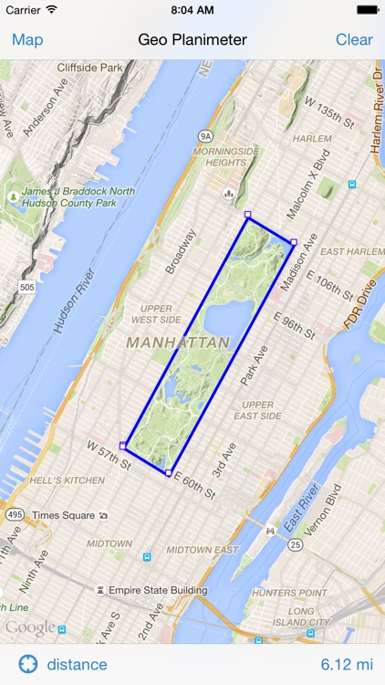 Geo Planimeter - Area & Distance Calculator