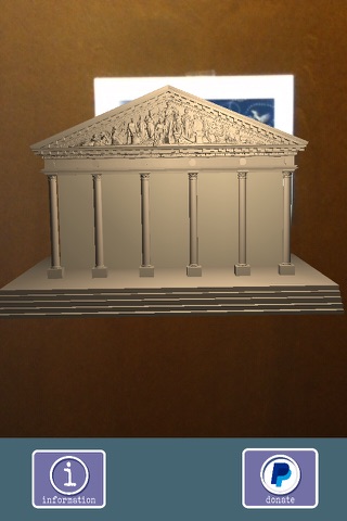 Welty Pediment AR screenshot 2