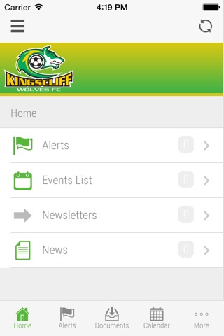 Kingscliff District Football Club - Sportsbag screenshot 2