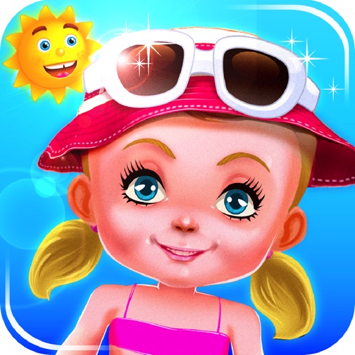 Dress Up, Care and Play With Little Thomas and Emily in Beach Club Life - The Interactive Fun Game For Kids FREE Icon