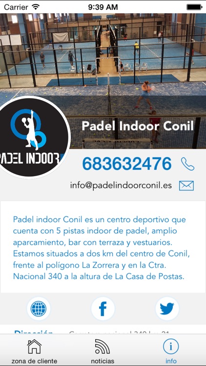 Padel Indoor Conil