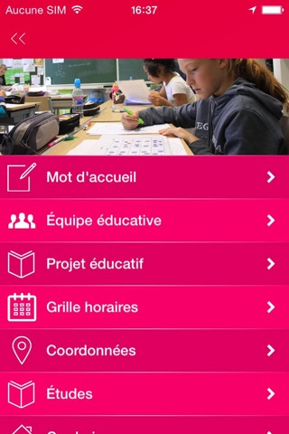 Collège Sainte-Marie screenshot 2