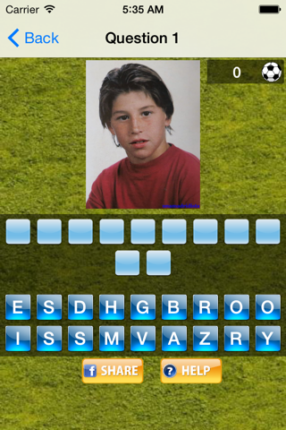 Soccer Legend Childhood - Recognize soccer player from childhood photo screenshot 2