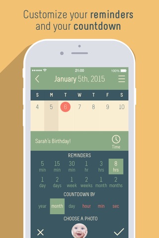 Countdown Calendar Pro - Important Event Reminder Countdowns & Timers for Birthdays, Anniversaries and More screenshot 4